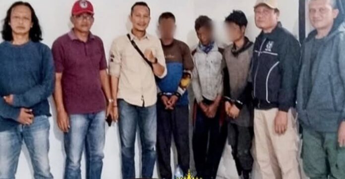 3 Oknum Pelaku Pemburu Liar diringkus Polhut Way Kambas
