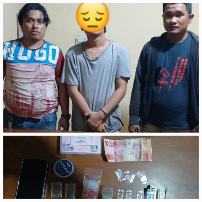 Polsek Bosar Maligas Tangkap Mahasiswa 22 Tahun Kasus Sabu
