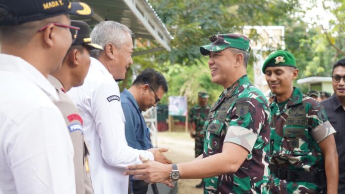 Pangdam V/Brawijaya Tinjau Pembangunan Yonif 932/SB