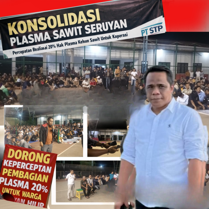 20 Persen Hak Plasma Di Seruyan AKan Serahkan Kepada Warga