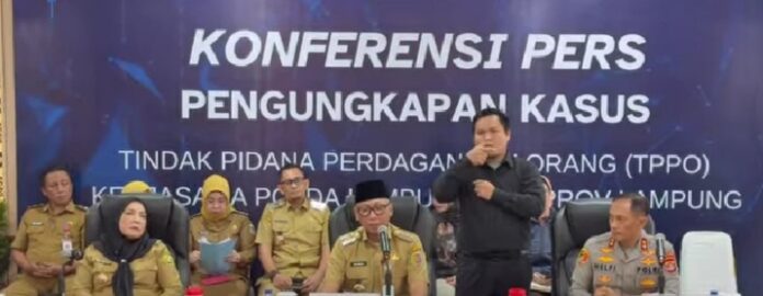 Gubernur Lampung Apresiasi Pengungkapan Kasus TPPO Anak oleh Polda Lampung