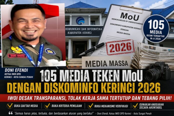 Kebijakan Absensi Wartawan Picu Polemik di Kabupaten Kerinci