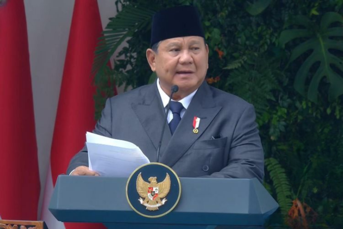 Prabowo Tegaskan Indonesia Harus Berdiri Dari Kekuatan Sendiri