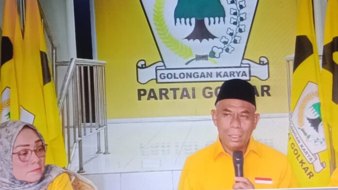 Umar Lessy Tekad Kembalikan Kejayaan Golkar di Maluku