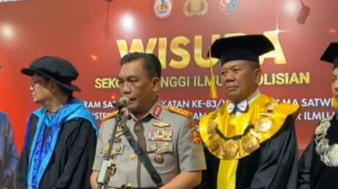 STIK Polri Wisuda 289 Perwira, Perkuat SDM Era Digital