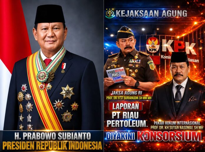 Diduga Tipikor Rp 3.5 Triliun di Tubuh PT RIAU PETROLEUM