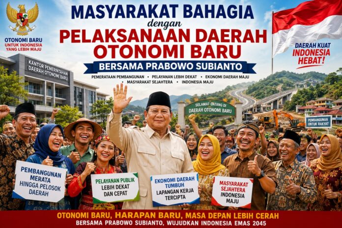 Prof. Sutan Nasomal Yakin Prabowo Dukung Pemekaran Daerah