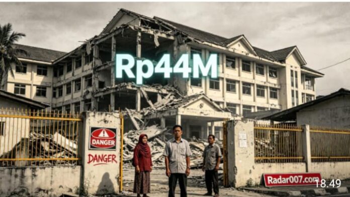 Bangunan RSUD Limbangan Kabupaten Garut yang mangkrak selama enam tahun dengan anggaran hampir Rp44 miliar