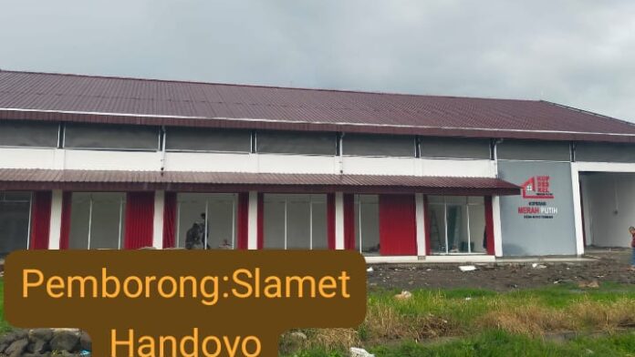 Bangunan Koperasi Merah Putih di Desa Koto Tengah, Sungai Lintang, dan Sangir Tengah Kecamatan Kayu Aro Kabupaten Kerinci
