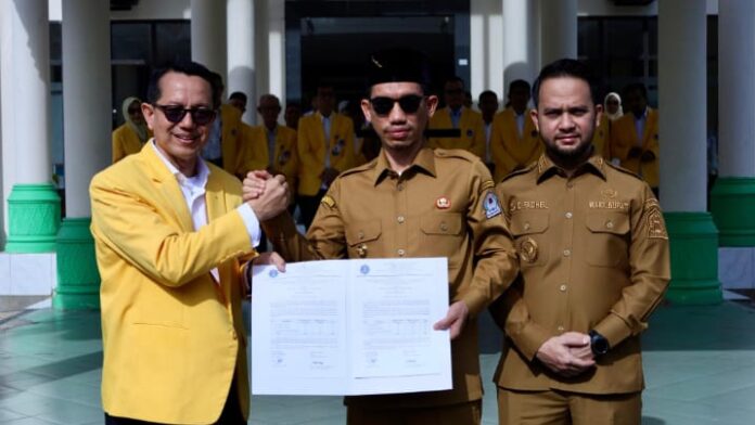 Bupati Tarmizi menghadiri kegiatan Pentahelix Aceh Barat bersama Universitas Teuku Umar di Meulaboh