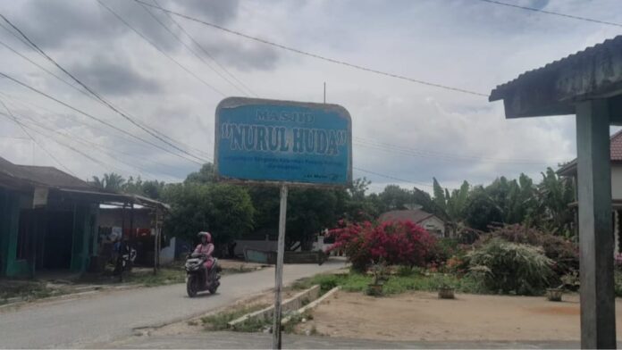 Lokasi yang diduga menjadi tempat peredaran narkoba jenis sabu di Jalan Serba Guna, Kelurahan Padang Matinggi, Kecamatan Rantau Utara, Kabupaten Labuhanbatu