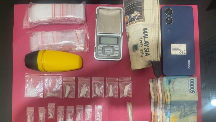 Satresnarkoba Polres Batu Bara mengungkap peredaran sabu di Nibung Hangus