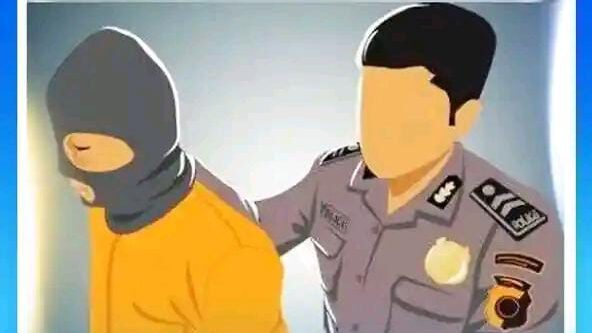 Terduga pelaku pencurian tujuh karung beras di Gampong Lamdom diamankan polisi di Aceh Selatan