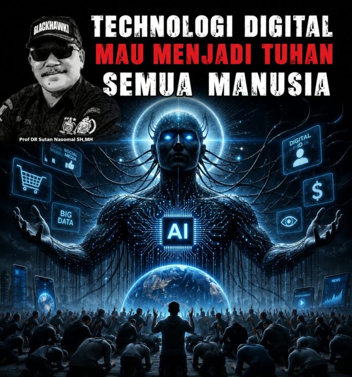 Prof Sutan Nasomal membahas perkembangan teknologi digital dan dampaknya terhadap masyarakat