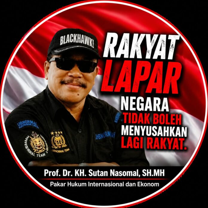 Prof Sutan Nasomal soroti anggaran kementerian di tengah kemiskinan rakyat
