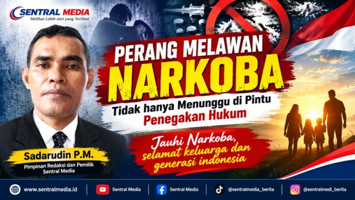 Sadarudin P.M. Pimpinan Redaksi dan Pemilik Sentral Media