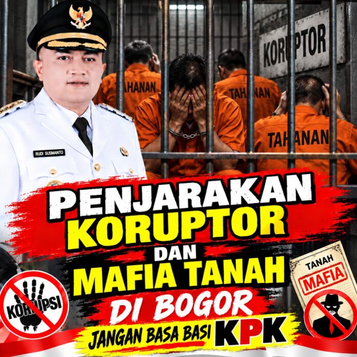 Prof. DR. Sutan Nasomal menyoroti dugaan korupsi dan persoalan pertanahan di Kabupaten Bogor